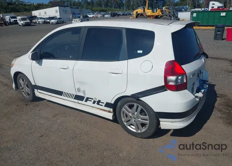 2007 Honda Fit Sport z USA, uszkodzony, nr VIN JHMGD38647S034243